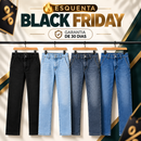 Kit 4 Calças Jeans Reta Comfort™ + Brinde Exclusivo